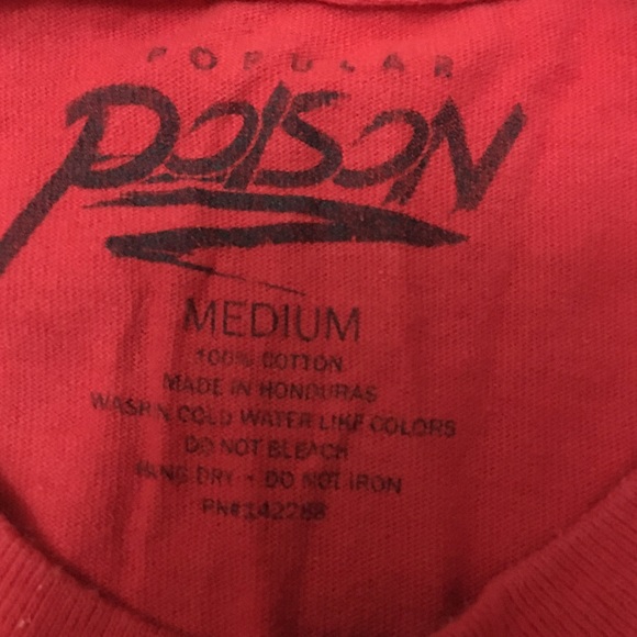 rue21 ‘Good Vibes Only’  red long sleeve - Picture 6 of 8